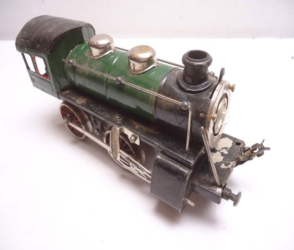 ABT: Scarce Karl Bub 1 Gauge Electric Steam Engine: Paul V. Ambrose and Drew J. Bauer present: This is the scarce Electric Steam Engine that Karl Bub made in 1 Gauge circa the 1920s. No Box. Examine very closely; what is pictured is what you will recei