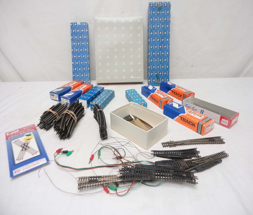 ABT: Atlas/Con-Cor/Arnold N Gauge: Assorted Accessories: Paul V. Ambrose and Drew J. Bauer present: These are an Assortment of Accessories that Atlas/Con-cor/Arnold made in N Gauge a few years ago. Please look at all the pictures; what is pictured is what y