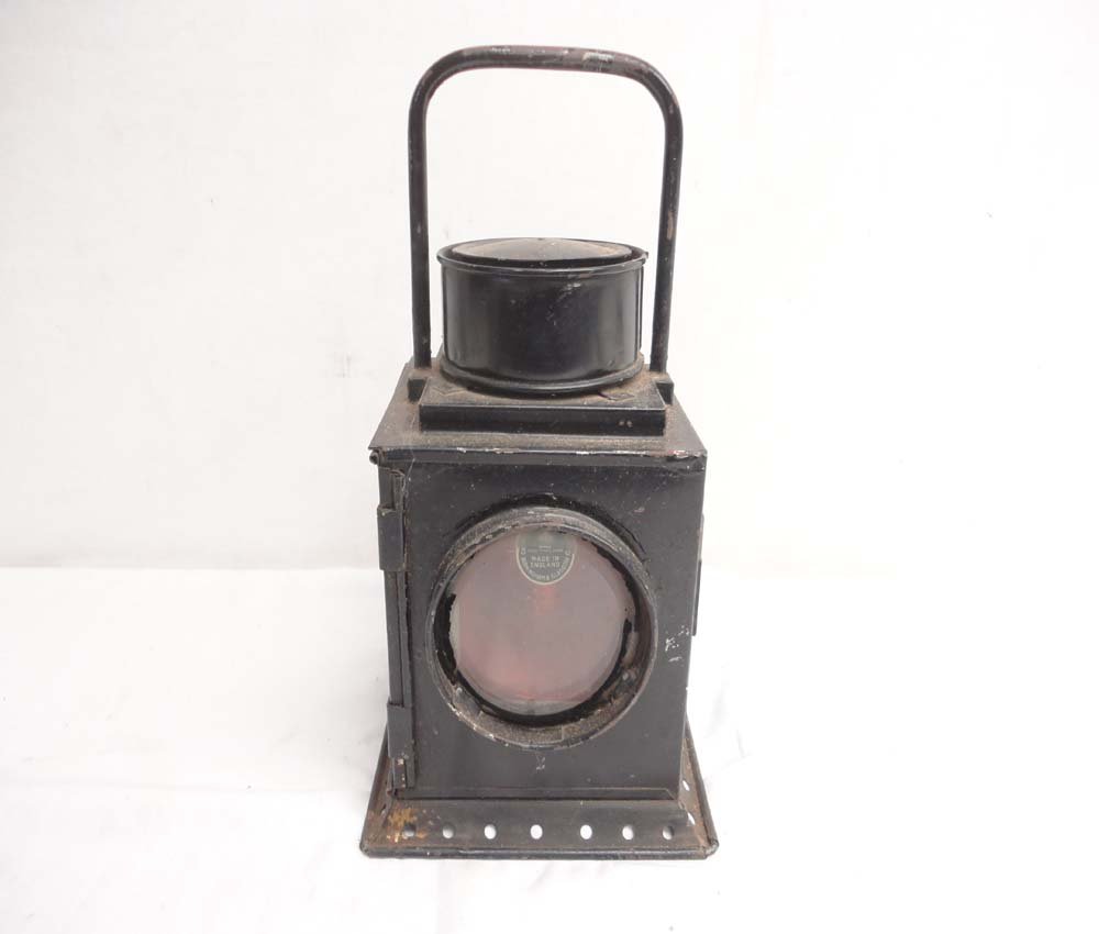 ABT: Chance Brothers LMT Lantern, Made in England: Paul V. Ambrose and Drew J. Bauer present: This is a Chance Brothers LMT Lantern (14 x 7 x 7 1/2) from an Era gone by. Examine very closely; what is pictured is what you will receive. Please add $40.0