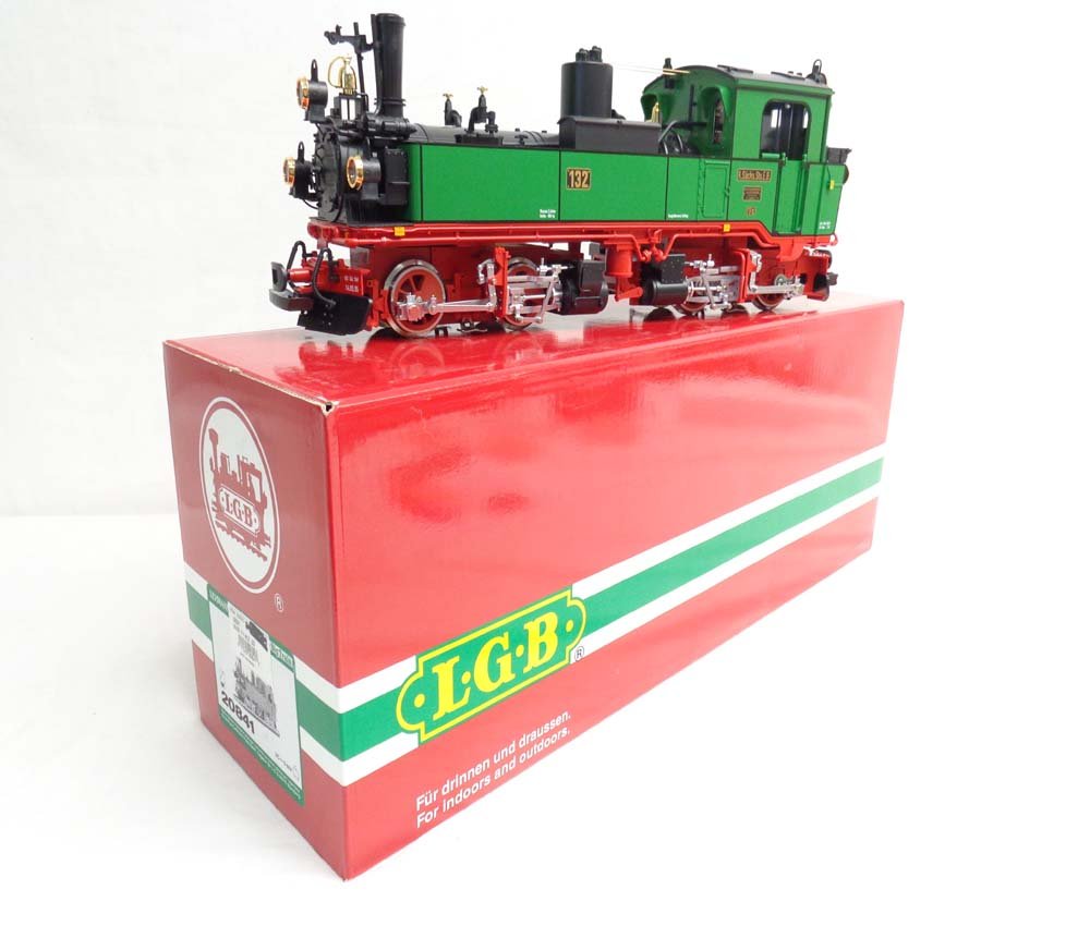ABT: LGB G Scale: #20841 Locomotive/OB: Paul V. Ambrose and Drew J. Bauer present: This is the #20841 Locomotive that LGB made in G Scale a few years ago. Our Opinion is that it is generally in Like New Plus Condition. Original Box. All Ori