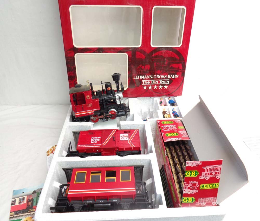 ABT: LGB G Scale: #20513 Electric Commuter Train Set/OB: Paul V. Ambrose and Drew J. Bauer present: This is the Incomplete #20513 Electric Commuter Train Set (missing transformer) that LGB made for G Scale a few years ago. Examine closely; what is pictured