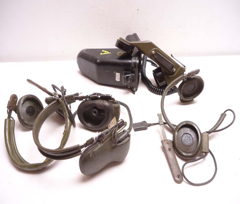 ABT: Lionel Military Field-Telephone w/Case & 3: Paul V. Ambrose and Drew J. Bauer present: These are the Military Field-Telephone with Case and three Head-Sets from what assume were Motorized or Tank Units that Lionel made circa 1940. Examine very 
