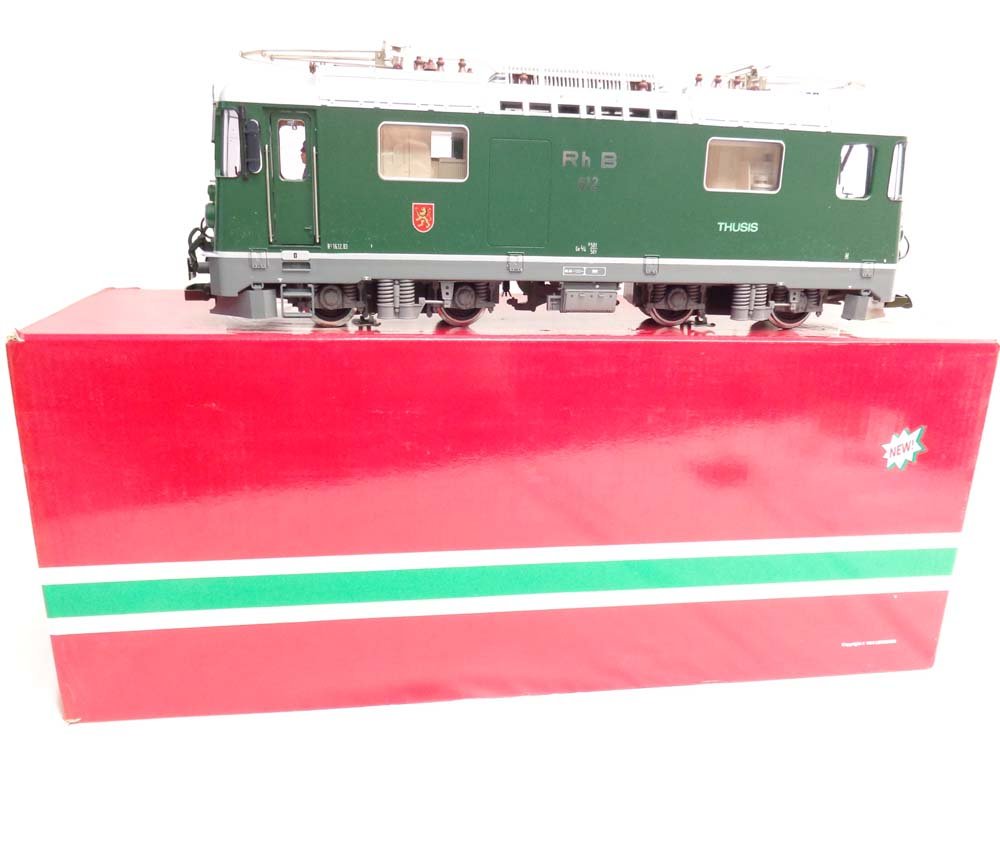 ABT: Mint LGB G Scale: #2143 Electric Engine/OB: Paul V. Ambrose and Drew J. Bauer present: This is the #2143 Electric Engine that LGB made for G Scale a few years ago. Our Opinion is that it is generally in Mint Condition. Original Box. All Origina