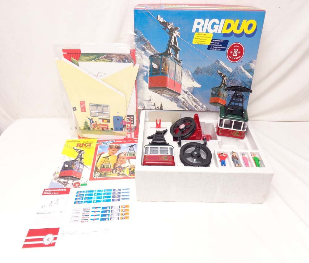 ABT: Mint LGB G Scale: #89491 Dual Cable Car Reversing: Paul V. Ambrose and Drew J. Bauer present: This is the #89491 Dual Cable Car Reversing Unit Kit that LGB made for G Scale a few years ago. Our Opinion is that the Kit is generally in Mint Condition. O