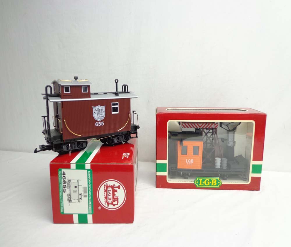 Abt Lgb G Scale 46655 Caboose & 4049 Caboose With