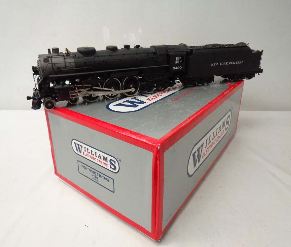 ABT: Williams NYC J-3A 4-6-4 Engine & Tender/OB: Paul V. Ambrose and Drew J. Bauer present: These are the NYC J-3A 4-6-4 Engine (broken piece by rear) & Tender that Williams made a few years ago. Our Opinion is that they are generally in Excellent C