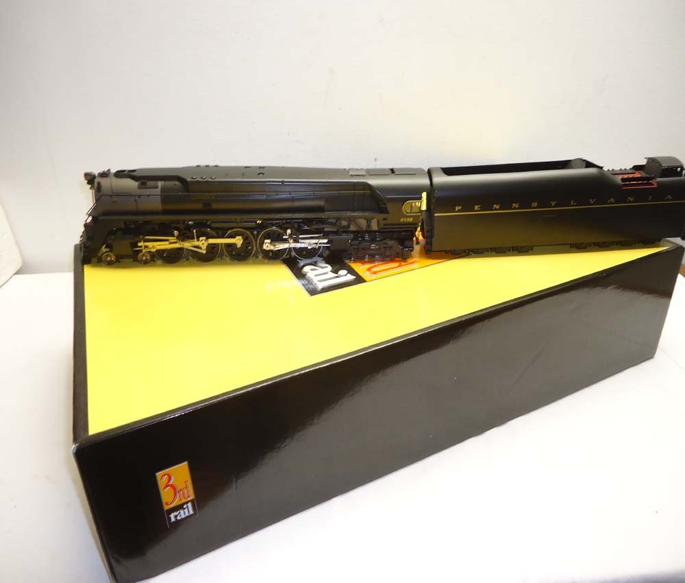 ABT: Sunset Models/3rd Rail Brass Korea PRR Q-1 4-6-6-4: Paul V. Ambrose and Drew J. Bauer present: This is the Brass Korea PRR Q-1 4-6-6-4 Engine and Tender that Sunset Models/3rd Rail made in O Gauge a few years ago. Examine closely; what you see is what