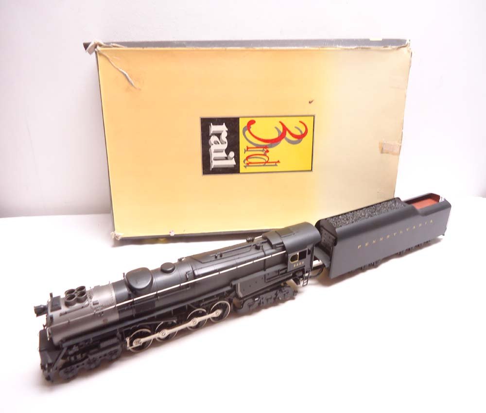 ABT: Sunset Models/3rd Rail Brass PRR 6-8-6 S-2 Engine: Paul V. Ambrose and Drew J. Bauer present: This is the Brass PRR 6-8-6 S-2 Engine and Tender that Sunset Models/3rd Rail made a few years ago. Examine closely; what you see is what you will receive. O