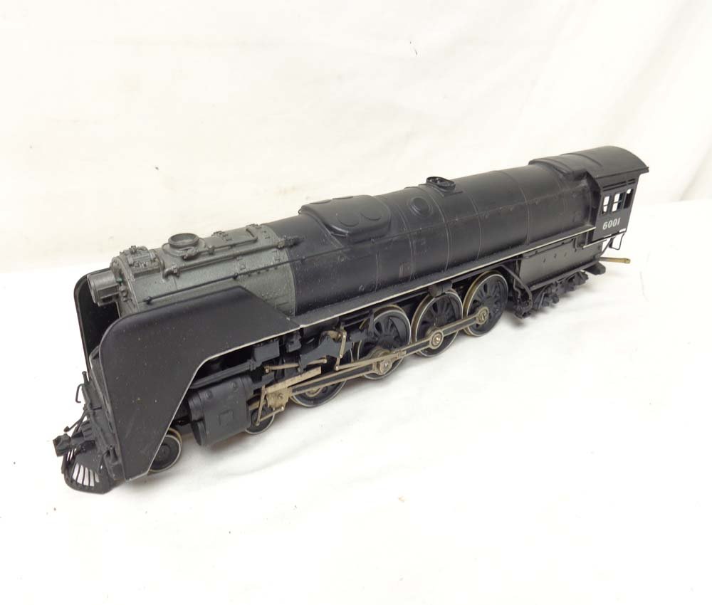ABT: O Gauge: Massive Unidentified NYC 4-8-4 'Niagara': Paul V. Ambrose and Drew J. Bauer present: This is the massive #6001 New York Central 4-8-4 'Niagara' Steam Engine only by an unidentified Maker from some time in the recent past in O Gauge. No Box. E