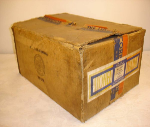 ABT: Nice Lionel #846W Irvington 1941 Set Box: Paul V. Ambrose and Drew J. Bauer present: This is the Original Set Box for the #846W O Gauge Passenger Set that Lionel made in 1941. This Set would have included the #225 Black Diecast Steam Engine,