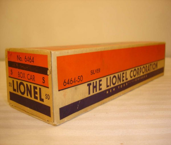 ABT: Scarce Lionel #6464-175 Silver Rock Island Ov: Paul V. Ambrose and Drew J. Bauer present: This is the Original Box for the #6464-175 Silver Rock Island Box Car that Lionel made in the middle 1950s. This Variation is the proper one for the Black Le