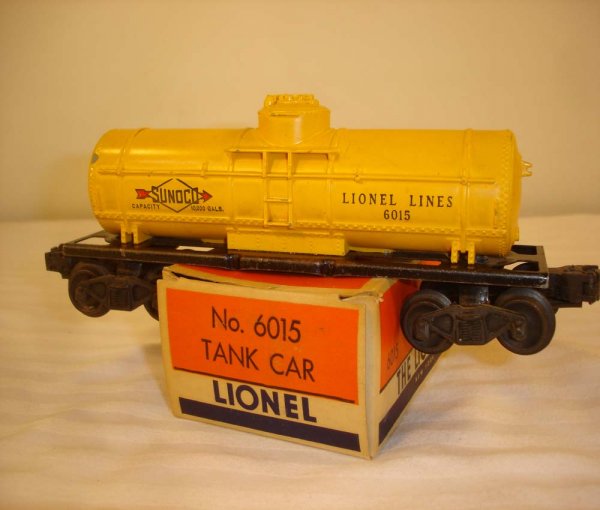 lionel sunoco tank car