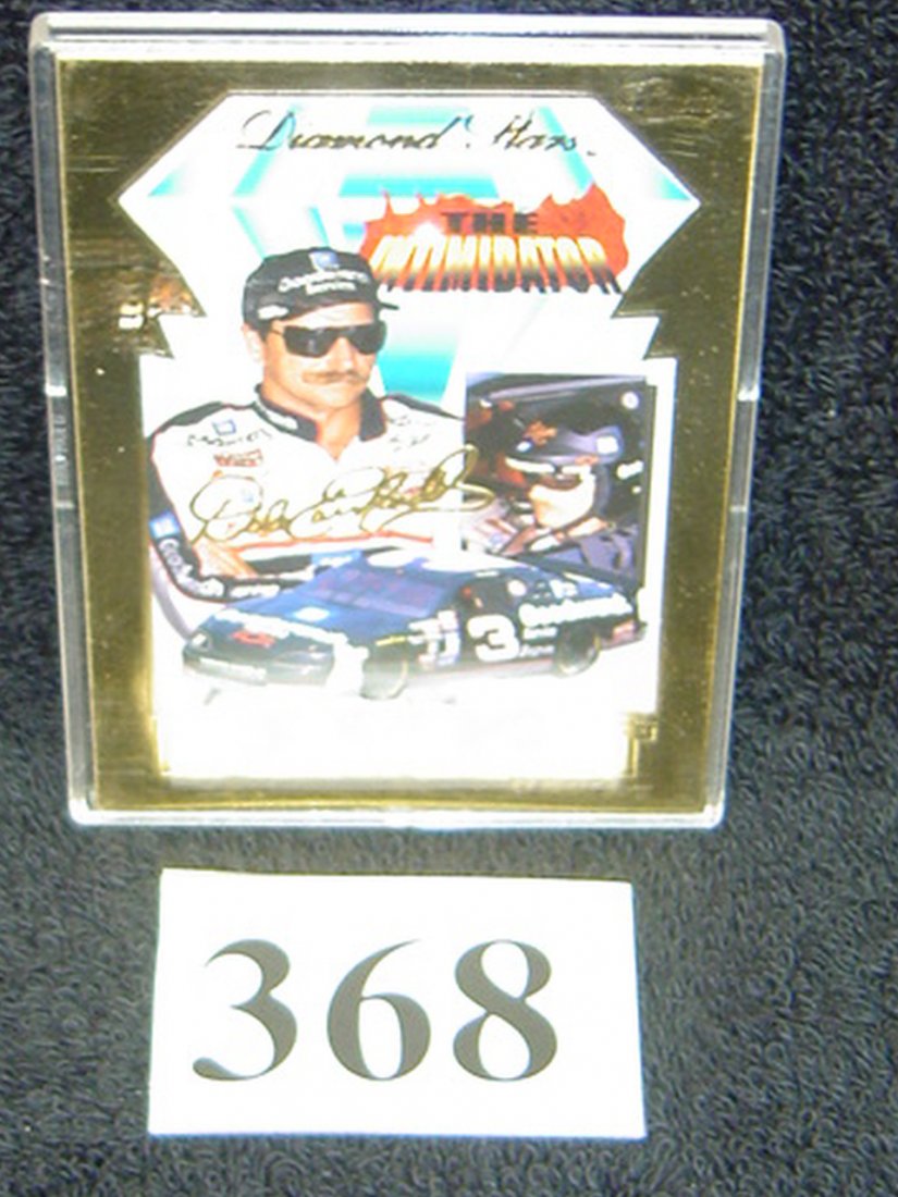 1996 CLASSIC DALE EARNHARDT LE 23KT COLLECTORS CARD: HARD TO FIND.