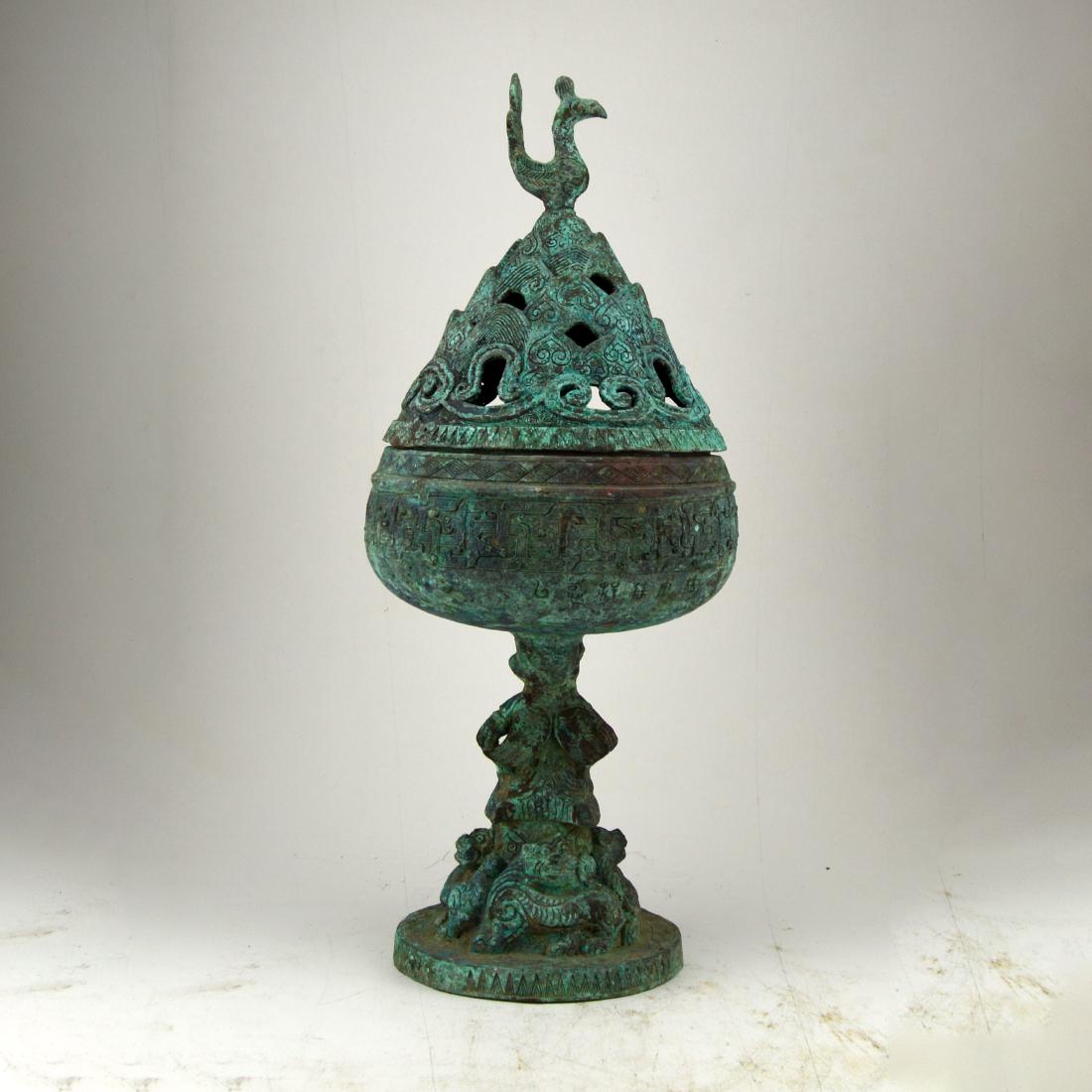 Crackle-Glazed Celadon Plate (1 of 5)