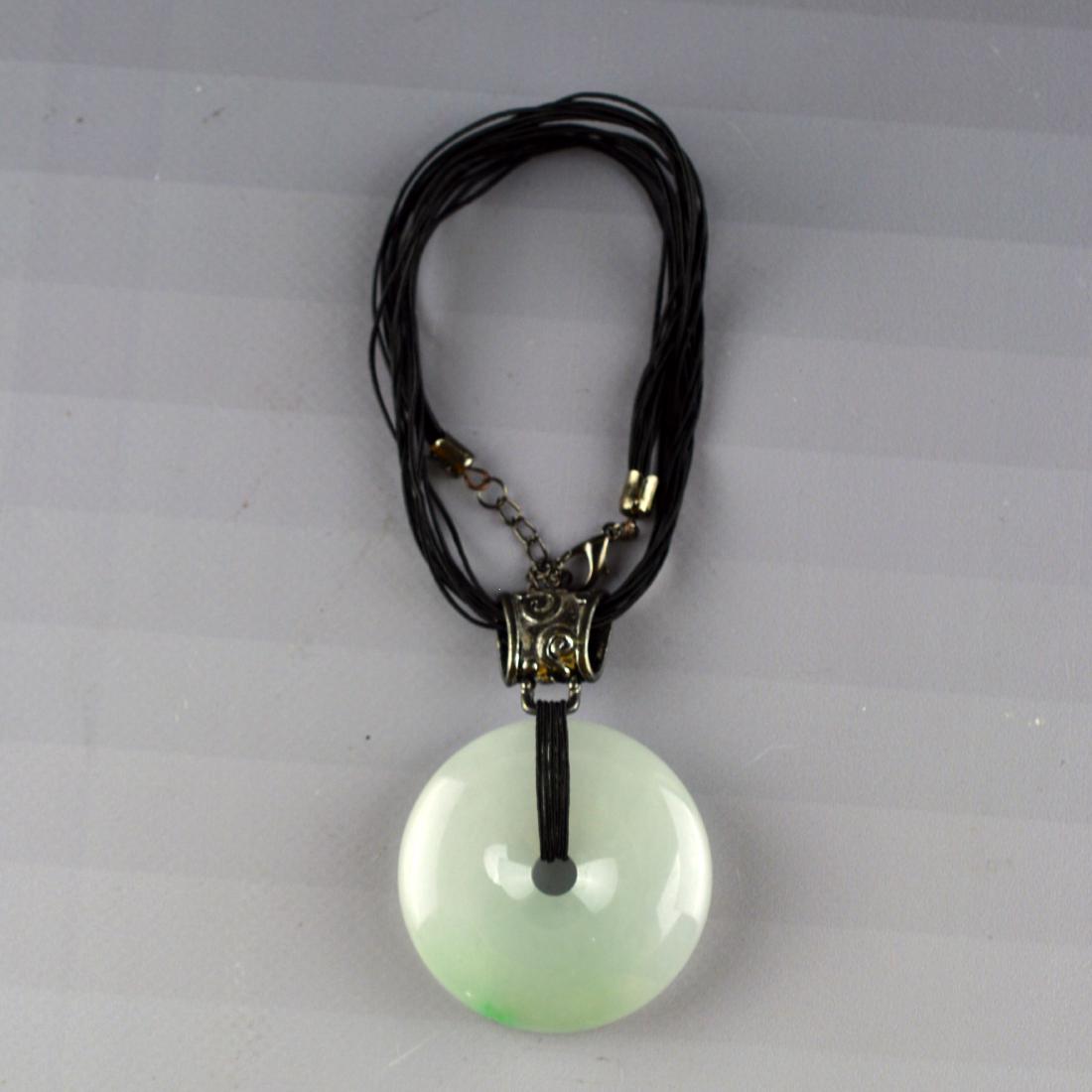 Jadeite Pendant Necklace (1 of 3)