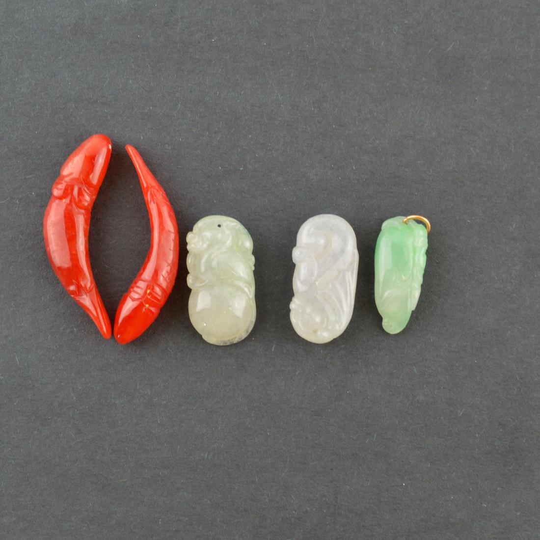 Set of Jadeite Pendants (1 of 5)