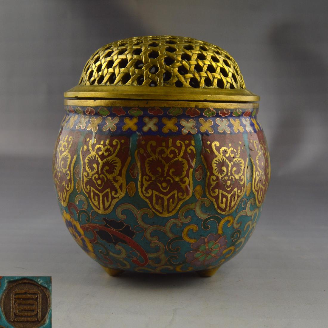 Gilt Bronze Censer (1 of 6)