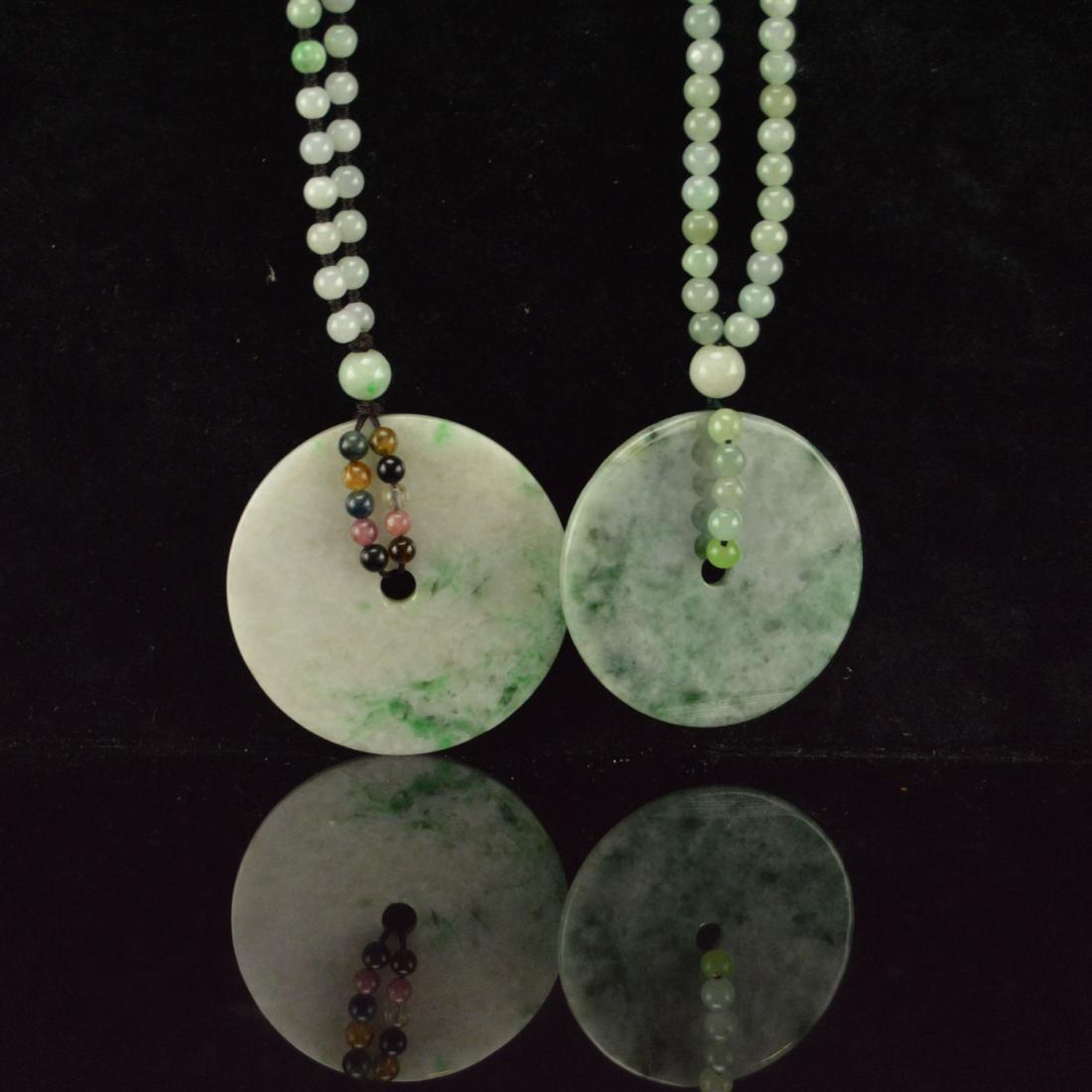 Two jade necklace (1 of 6)