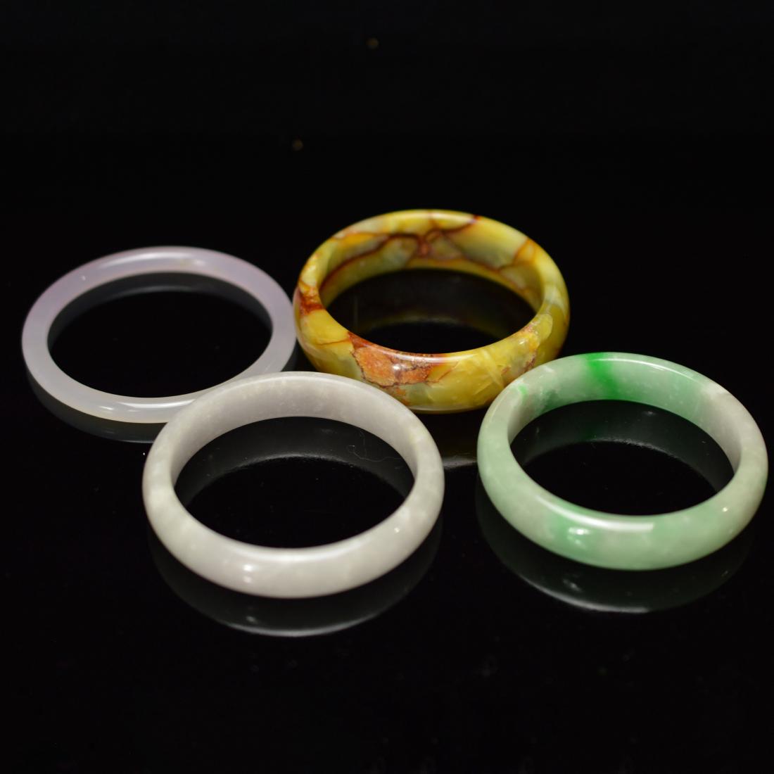 4pcs Jade bangles (1 of 5)