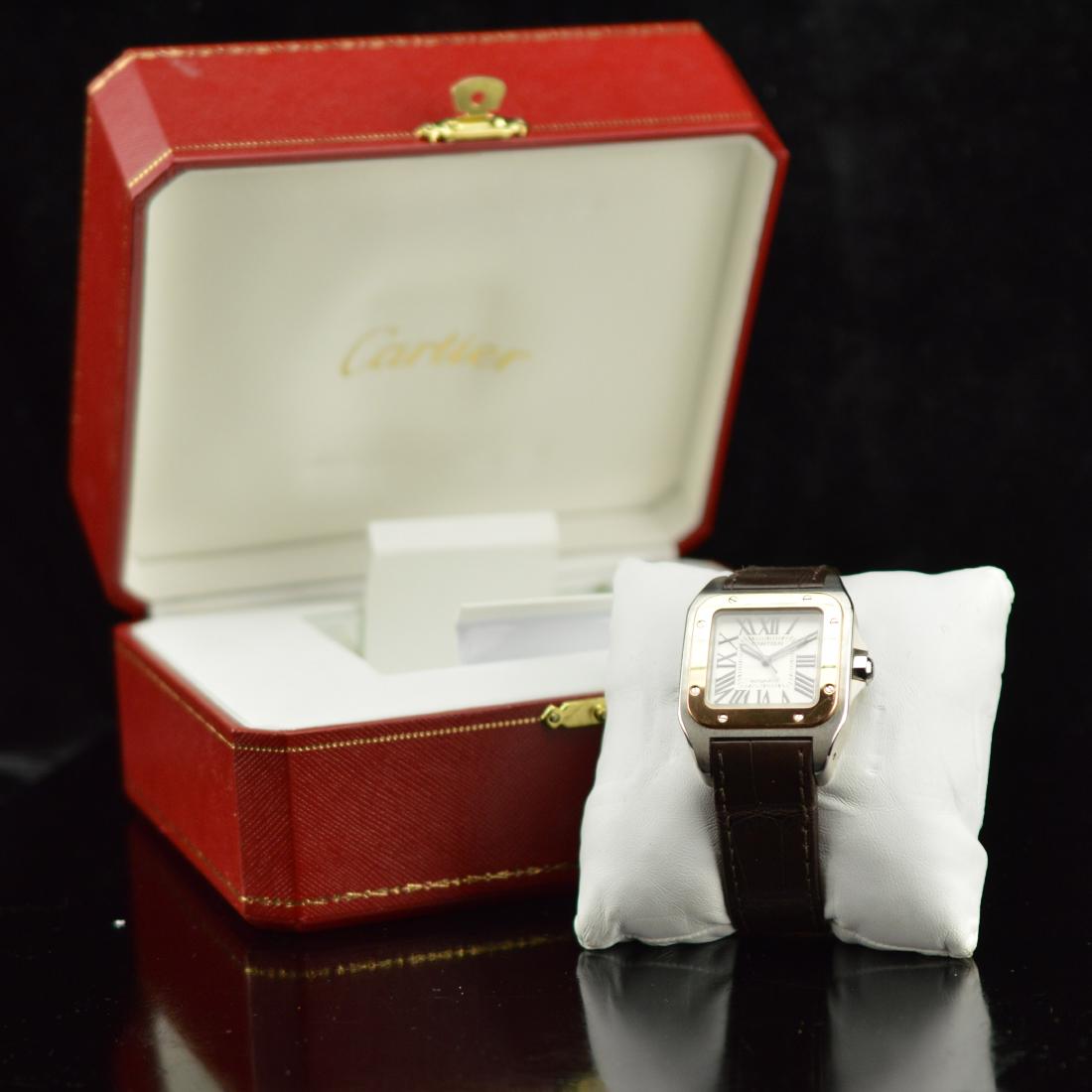 Cartier Santos 100 MM watch (1 of 10)