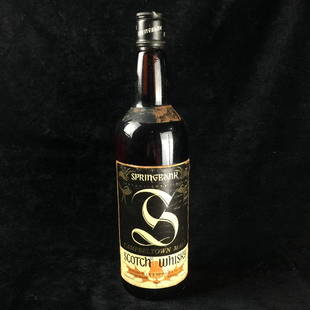 Springbank Campbeltown Melt Whisky: Springbank Campbeltown Melt Whisky; Neck Height