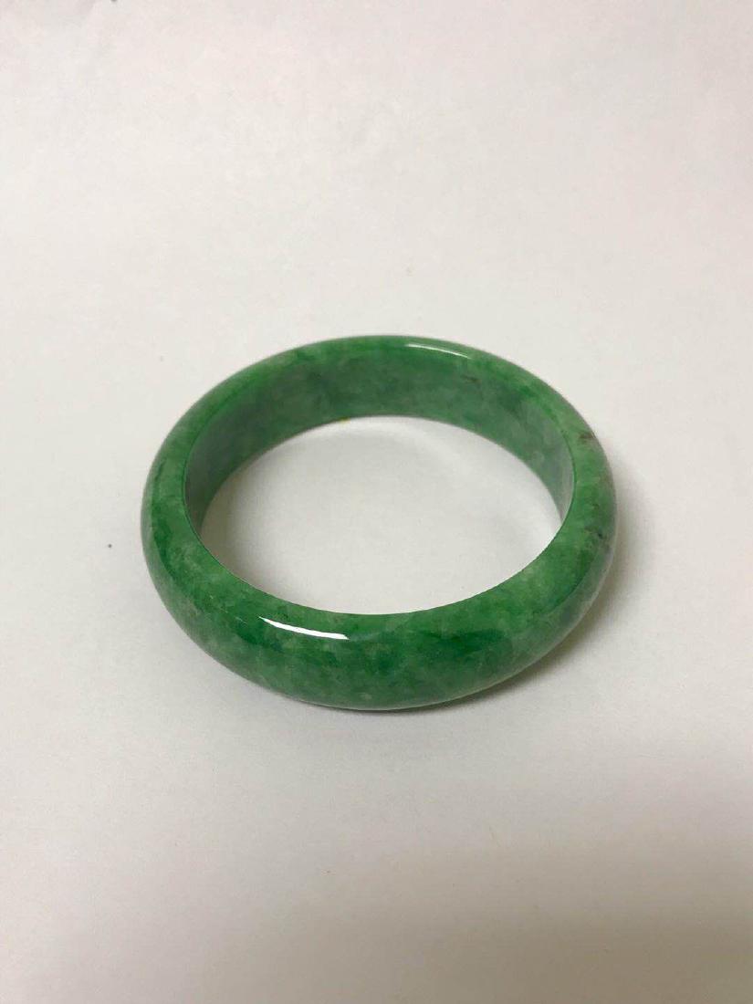 Natural Burma Green Jadeite Bangle (1 of 3)