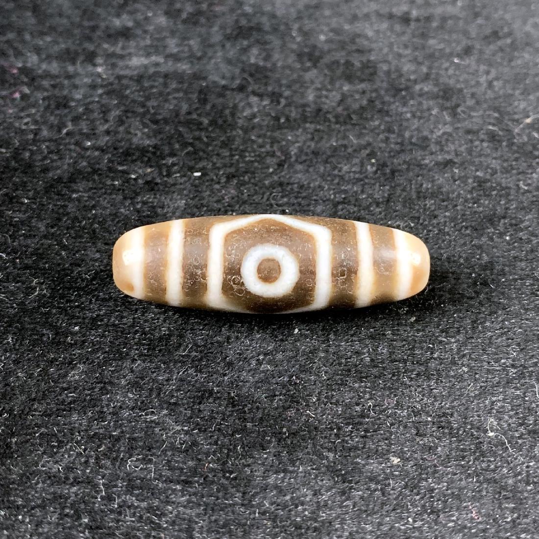 THREE EYE DZI BEAD (1 of 2)