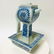 Qing dynasty blue and white porcelain oil lamp pot. - 2