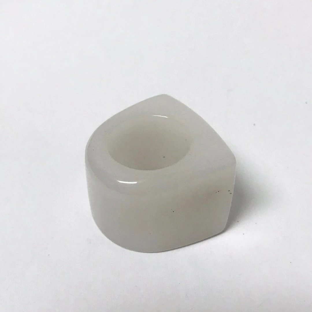 White Jade band ring (1 of 3)