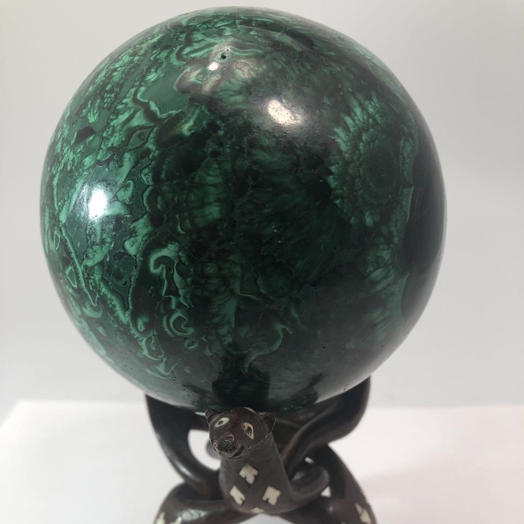 Malachite Ball w/ Stand (1 of 3)