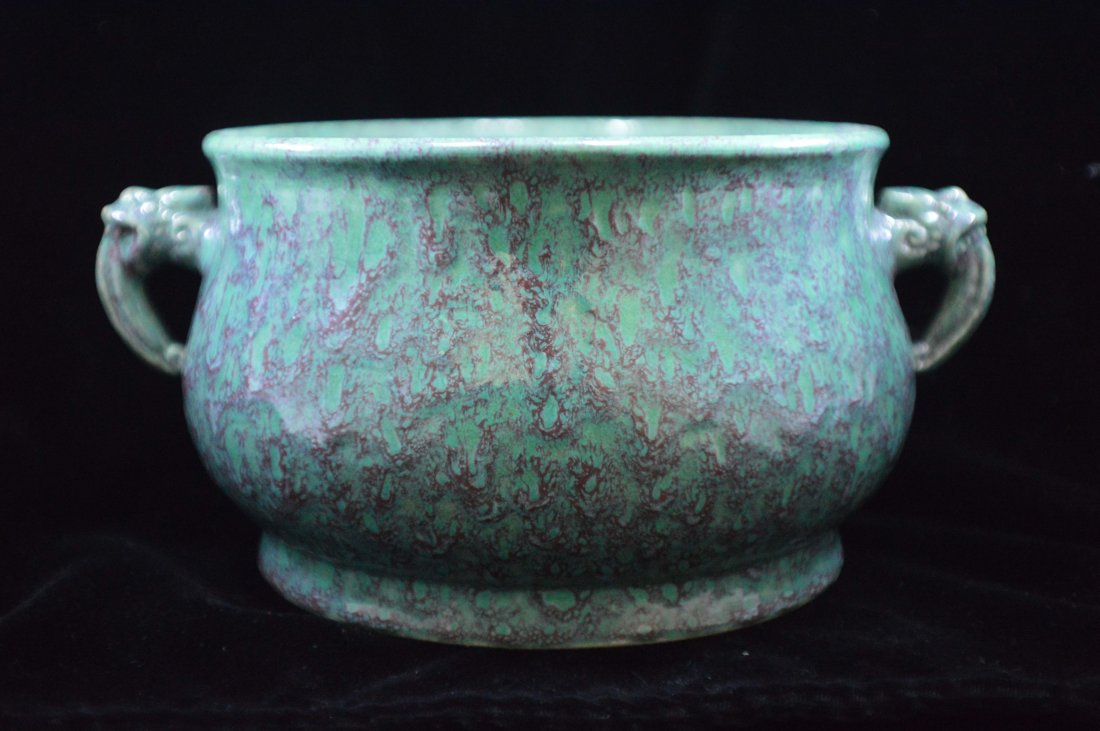 Junyao Glazed Dual Handle Ceramic Piece (1 of 6)