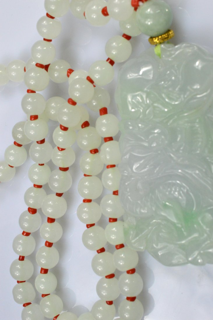 Jadeite Carved Necklace (1 of 3)