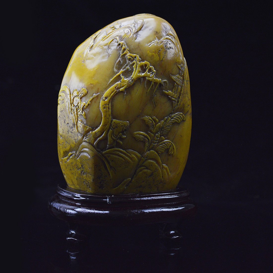 Shoushan Stone Carved Seal Ornament (1 of 7)