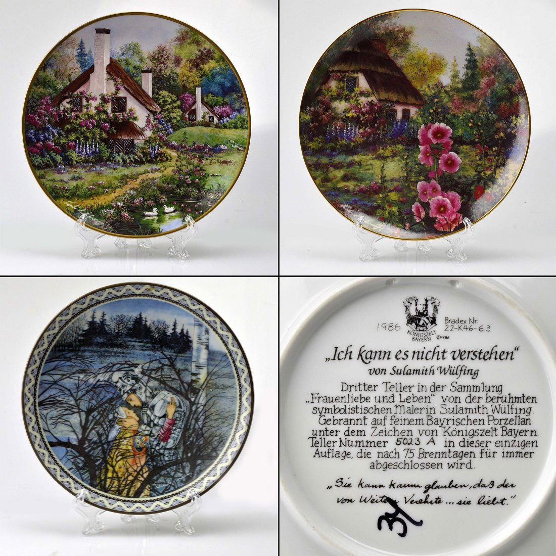 3 Color Print Decorative Plates (1 of 9)