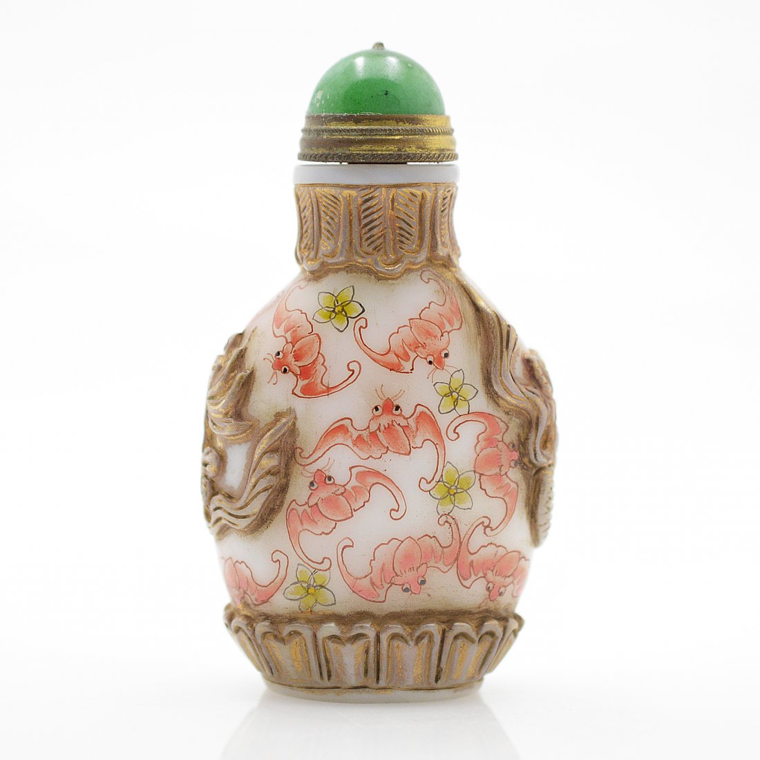 Vintage Marked Liuli Snuff Bottle (1 of 6)
