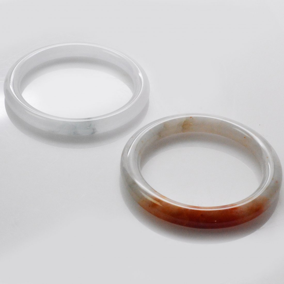 2 Jadeite Bangles (1 of 8)