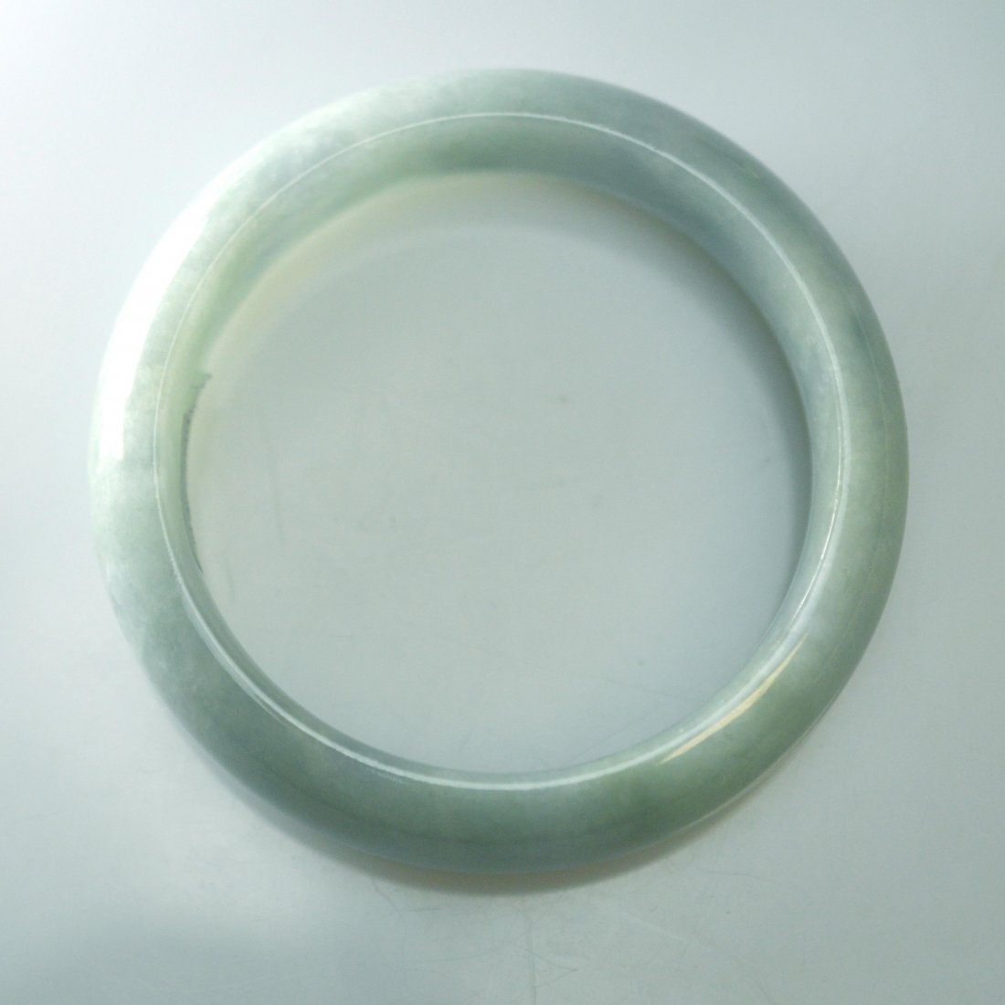 Certified Natural Burma Jadeite Bangle (1 of 6)