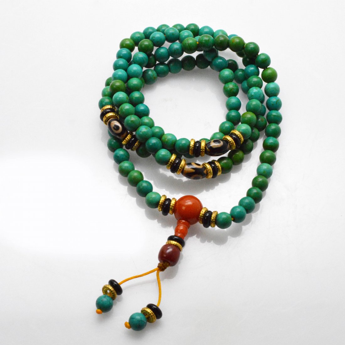 Turquoise Prayer's Bead (1 of 4)