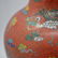 Marked Chinese Cloisonne Enamel Copper Vase - 5