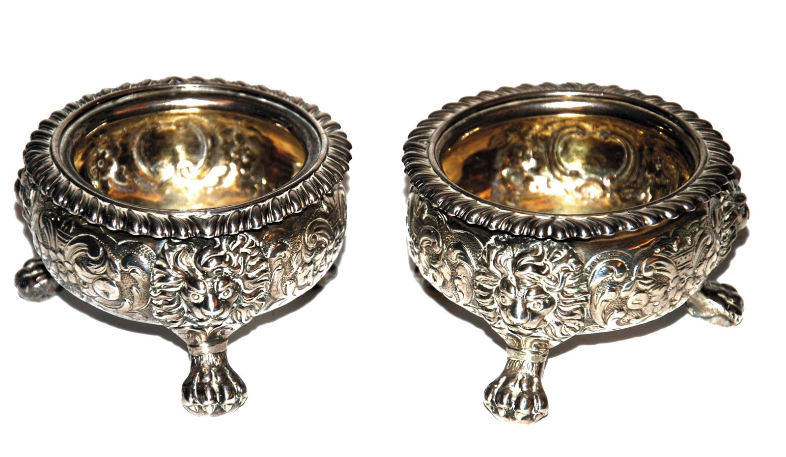 Jos Craddock & Wm Reid coppia di salierine in (1 of 1)