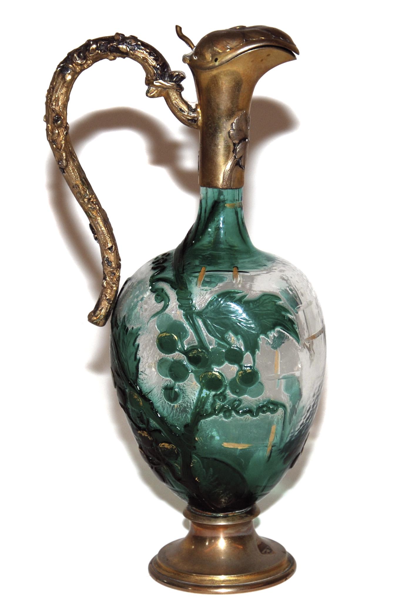 Cristalliere de GallÃ¨ ampolla in vetro e argento (1 of 1)