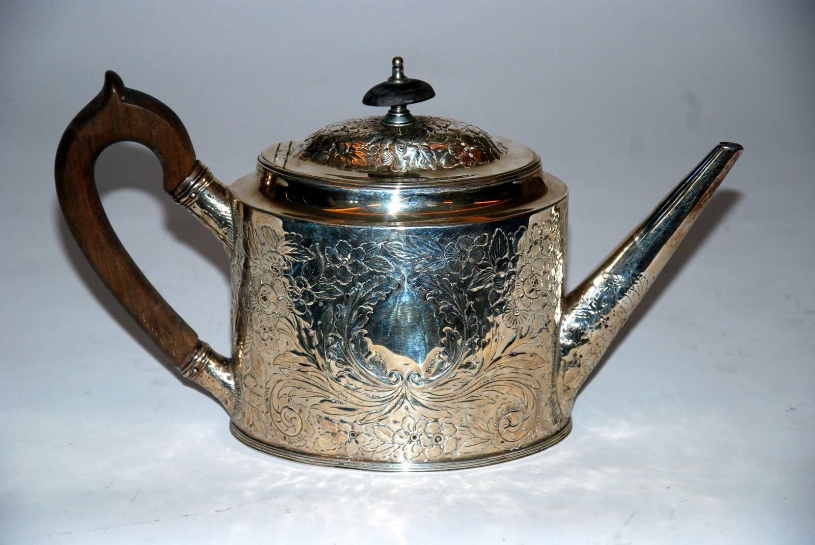 teiera in argento Londra 1794-5 argentiere Peter (1 of 1)