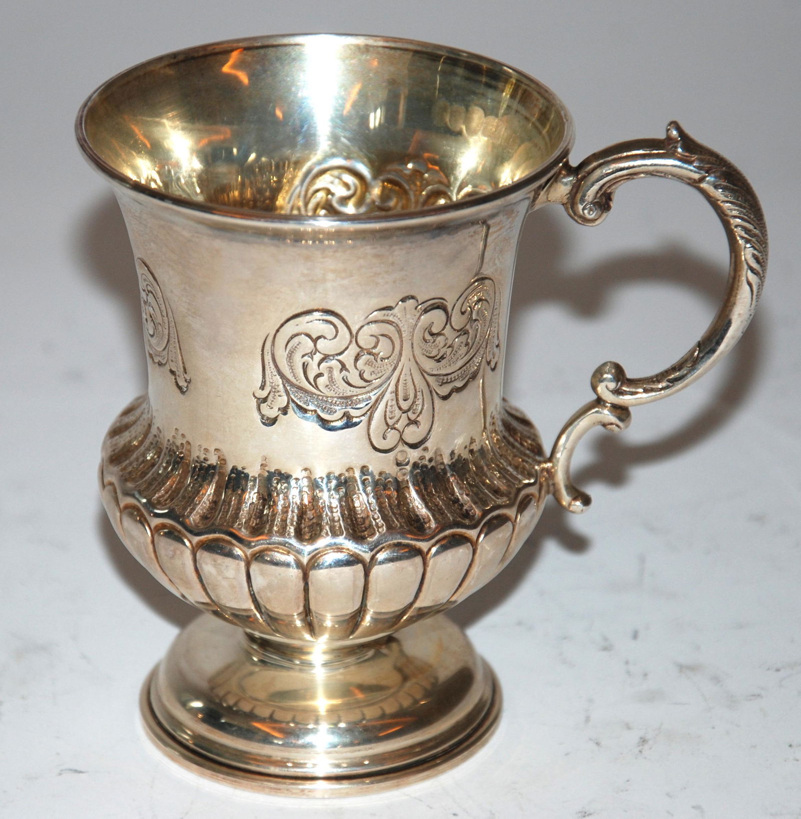 mug in argento Londra 1790-01 h 11,5cm (1 of 1)