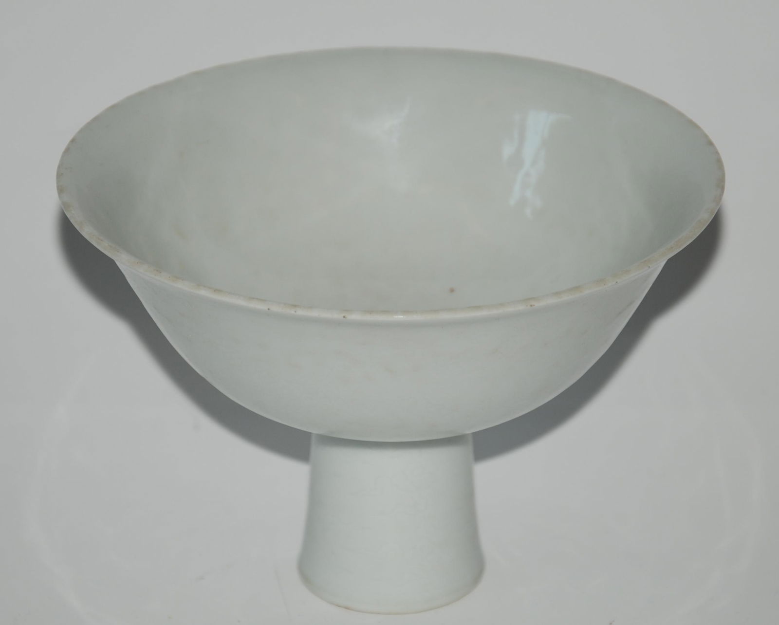 Cina alzatina in porcellana bianca cm.x h. , (1 of 1)