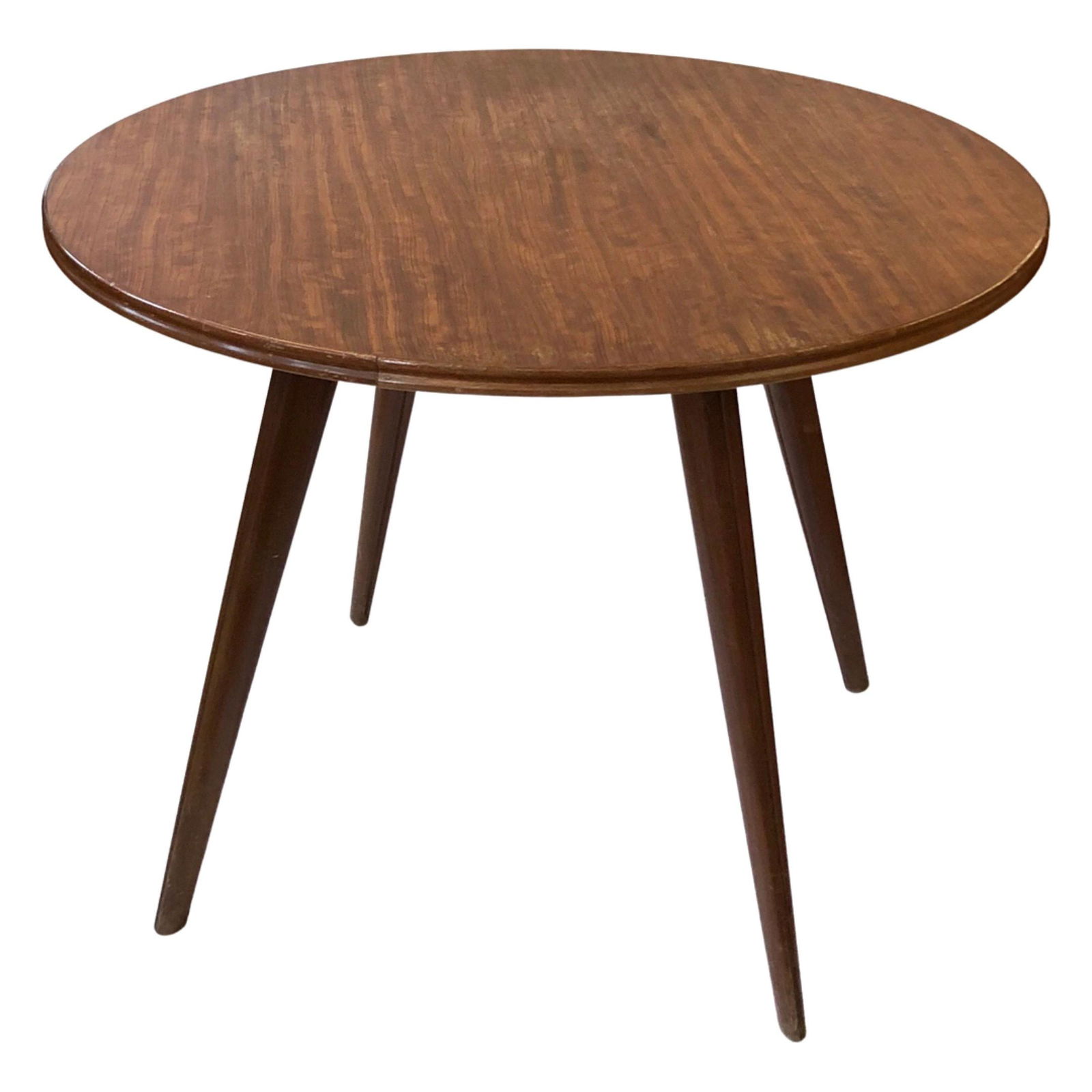 Carlo De Carli, Renato Angeli, Claudio Olivieri: Carlo De Carli, Renato Angeli, Claudio Olivieri attribuito, tavolo anni 50 in legno di mogano cm. 110x110 h. 80