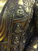 Antique Gilt Bronze Budddha Seated On Throne - 3