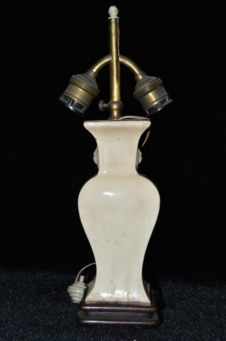 Chinese Decorated Ceramic Lamp (1 of 5)