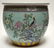 LARGE POLYCHROME GLAZED PORCELAIN FISH BOWL