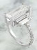 3.74 Carat Diamond 14K White Gold Ring UGS Certified - 3