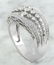 1.00 Carat Diamond 18K White Gold Ring - 3